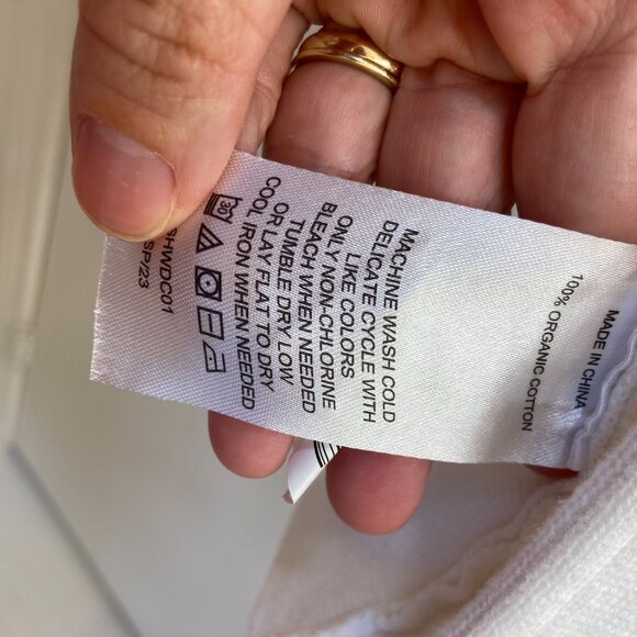 Quince, 100% Organic Cotton Knit Blazer, XS, Ivory - Picture 4 of 4